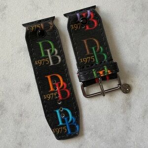 Spark*l Authentic Upcycled Dooney & Bourke Sivella Apple Watch Band - Size 2
